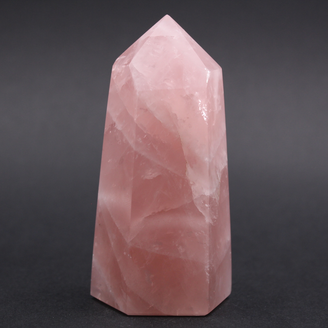 Prisme en quartz rose
