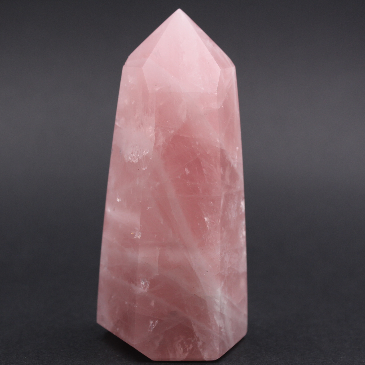 Prisme en quartz rose