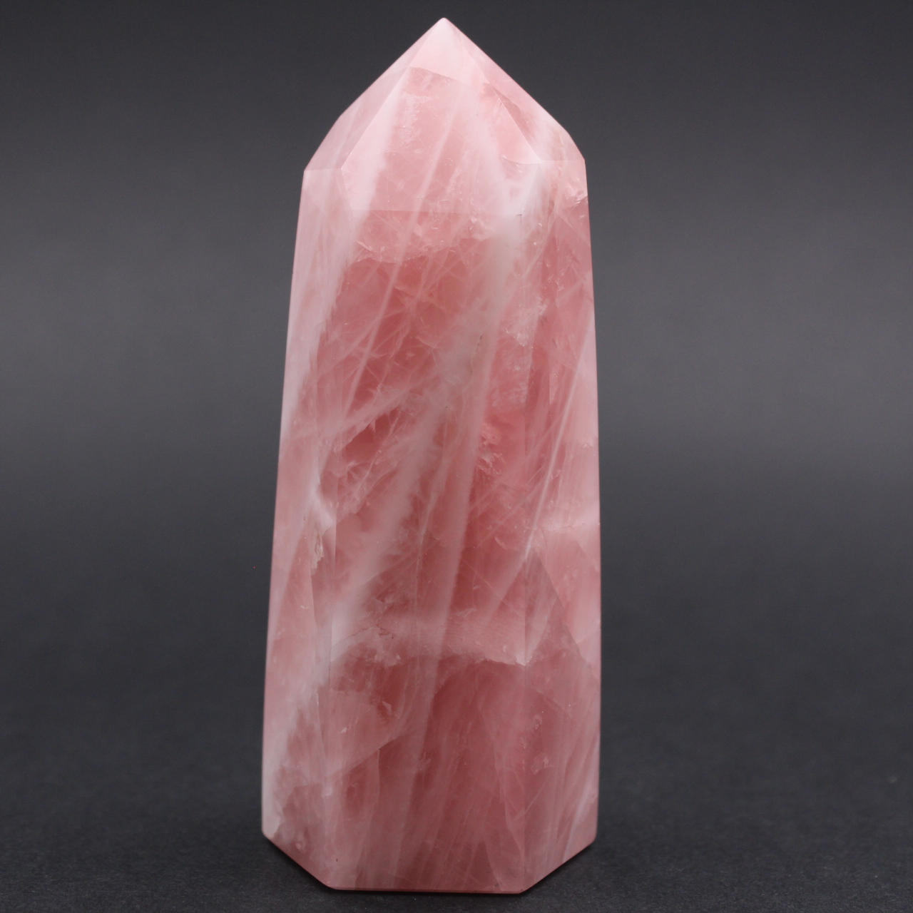 Prisme en quartz rose
