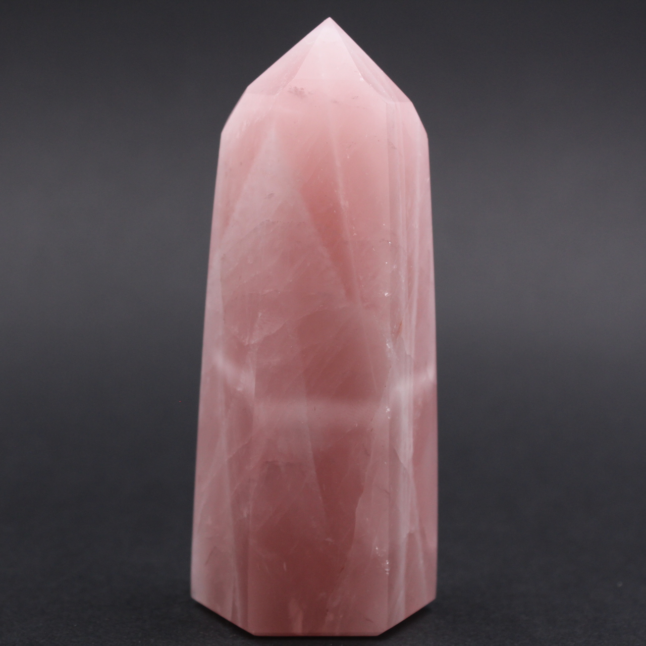 Prisme en quartz rose