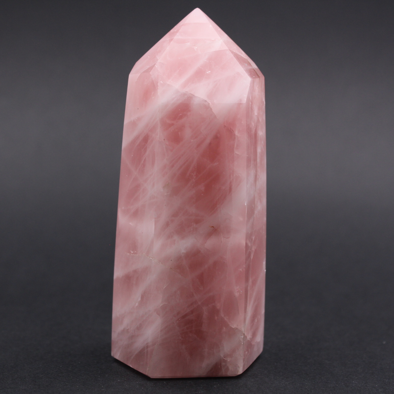 Prisme en quartz rose