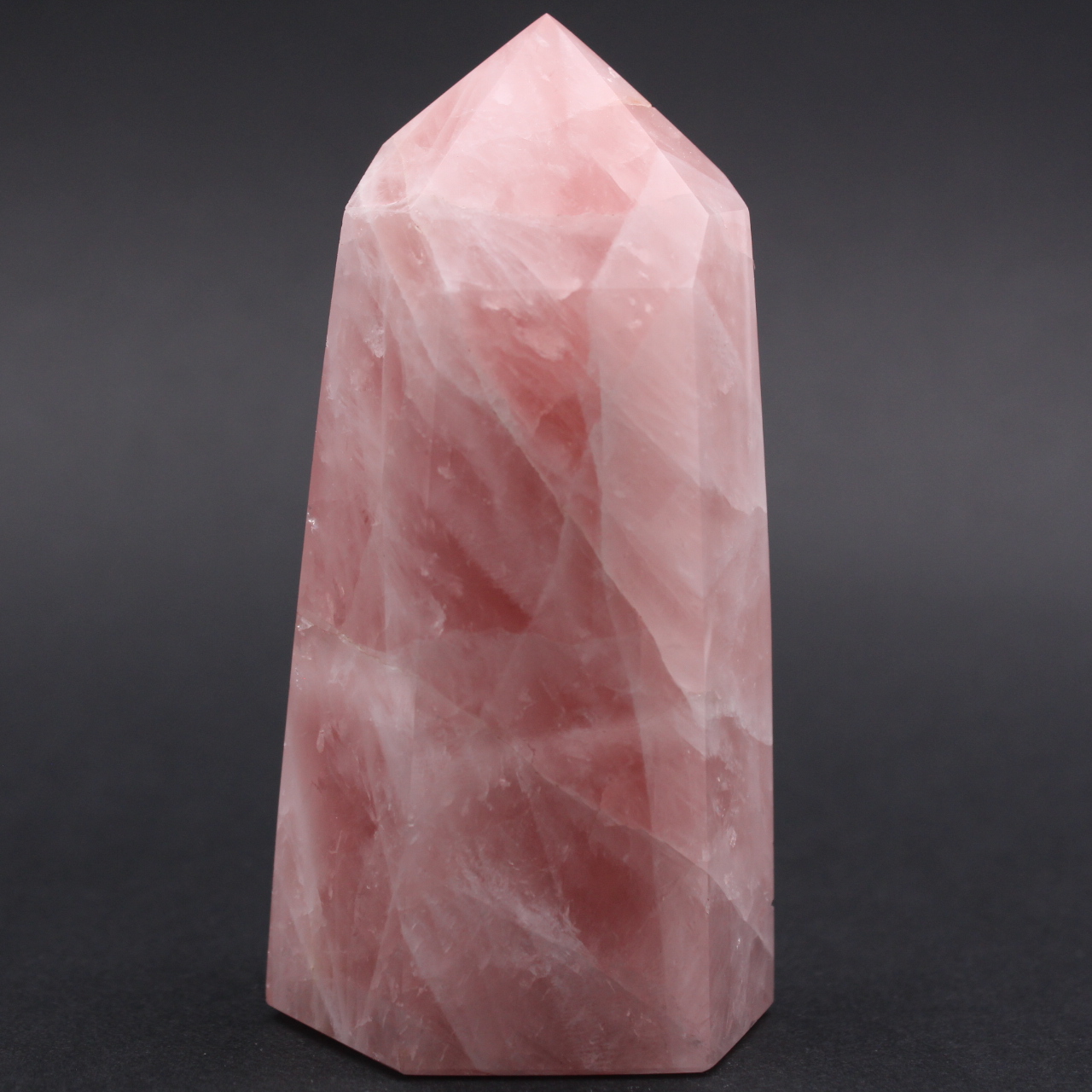 Prisme en quartz rose