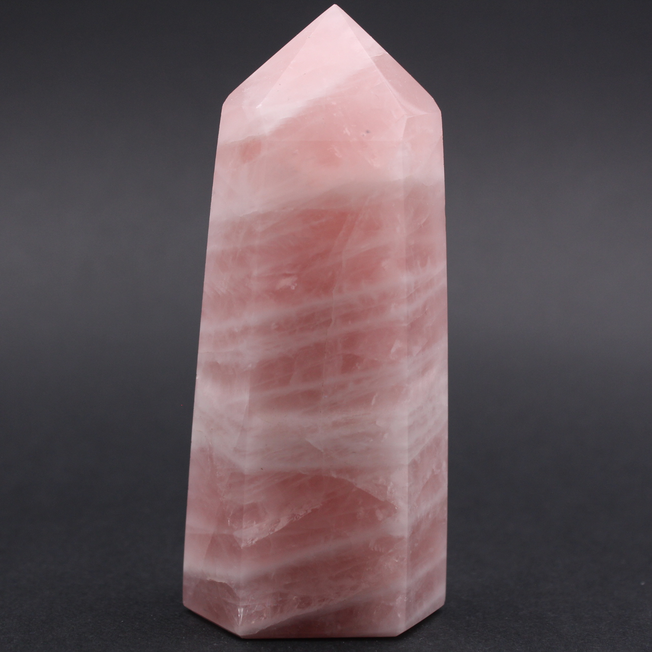 Prisme en quartz rose