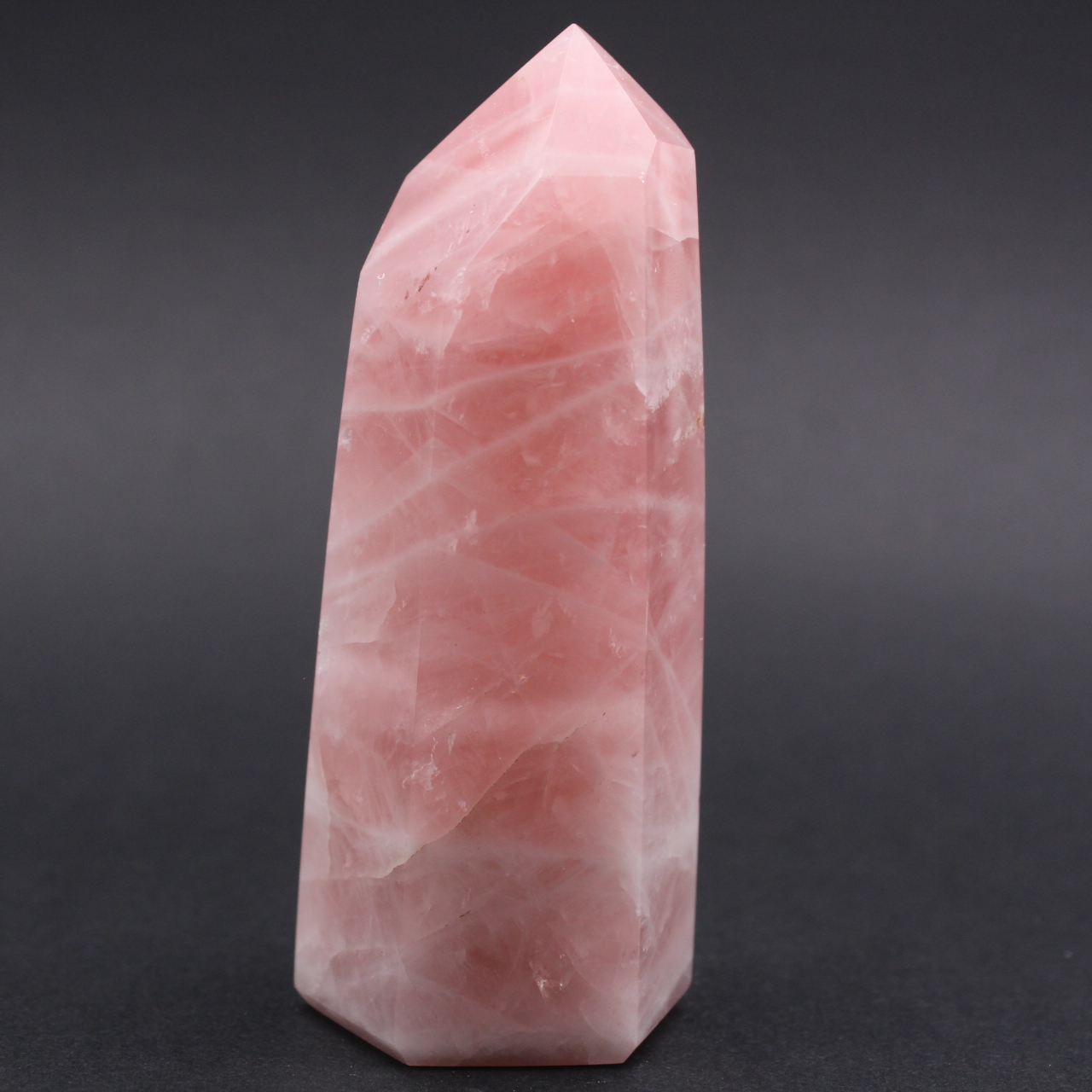 Prisme en quartz rose