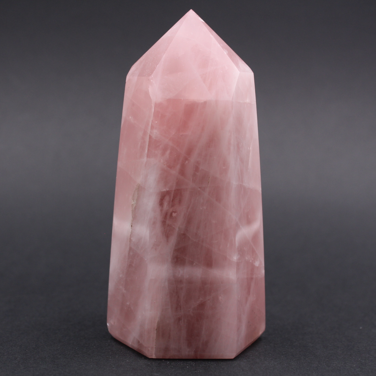 Prisme en quartz rose