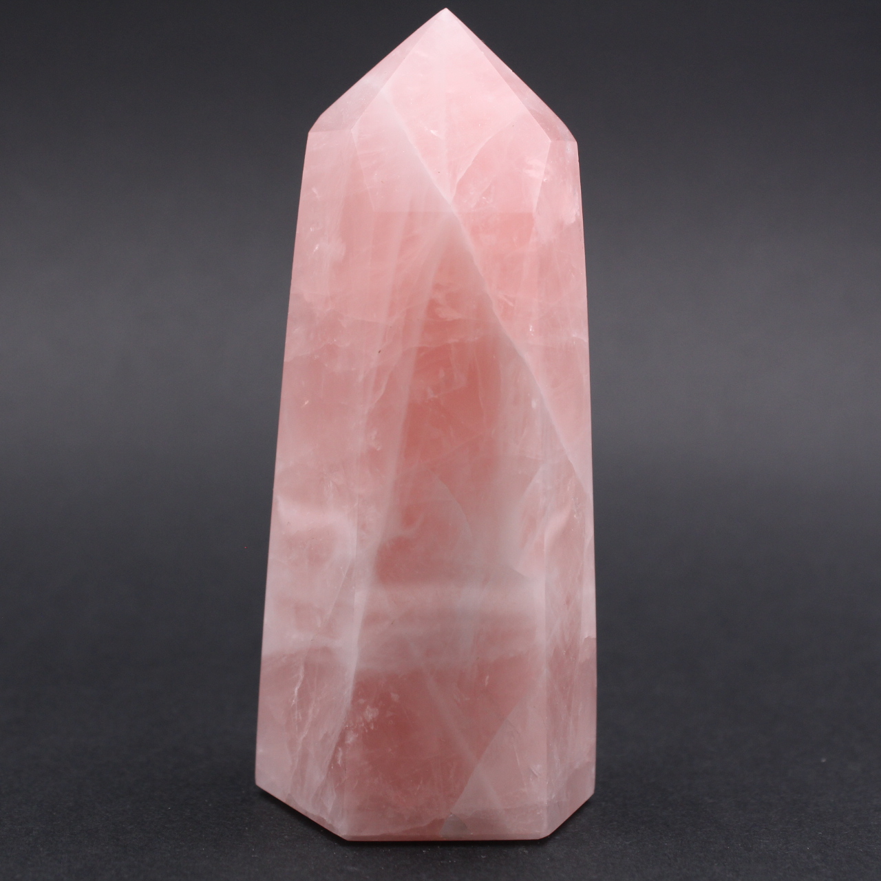 Prisme en quartz rose