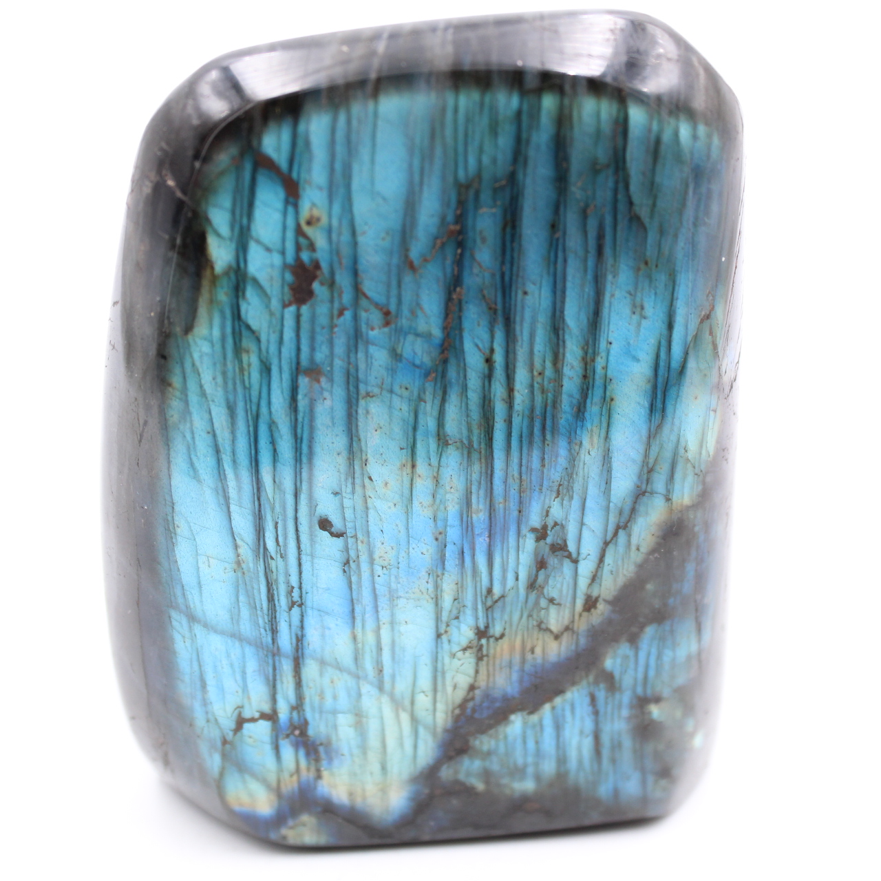 Labradorite bleue forme polie de décoration