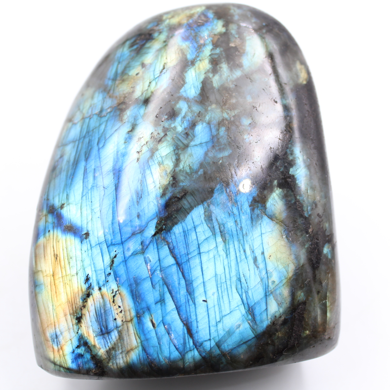 Forme libre de labradorite pour ornement