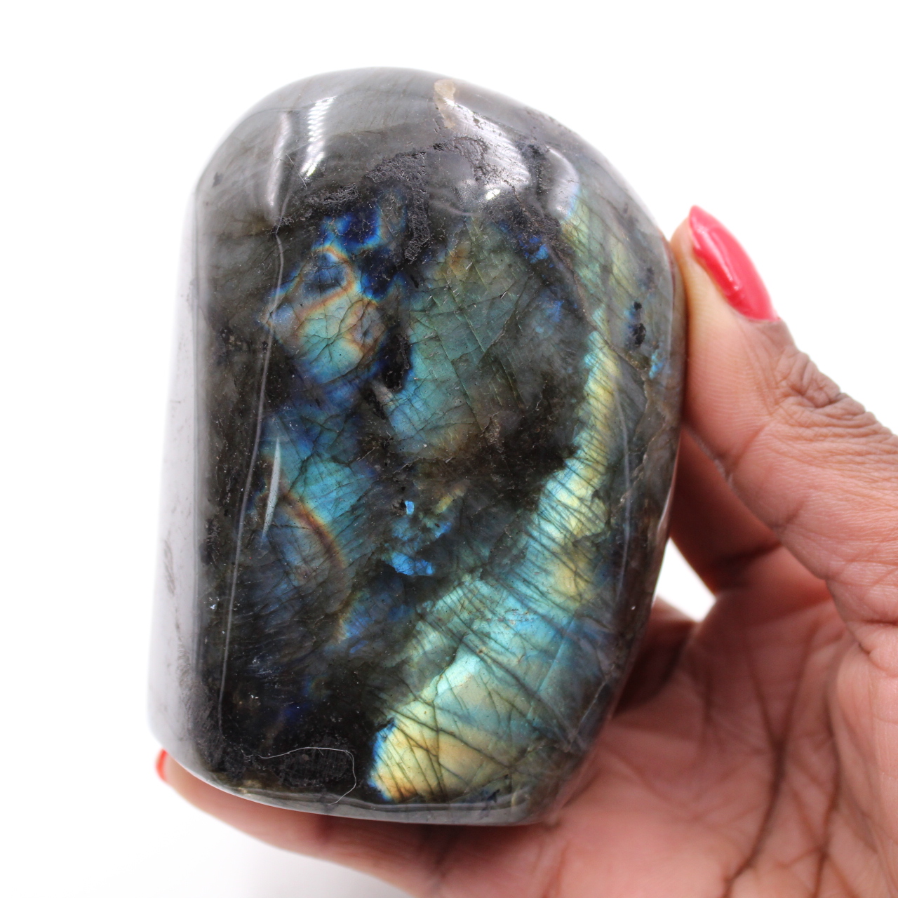 Bloc en Labradorite