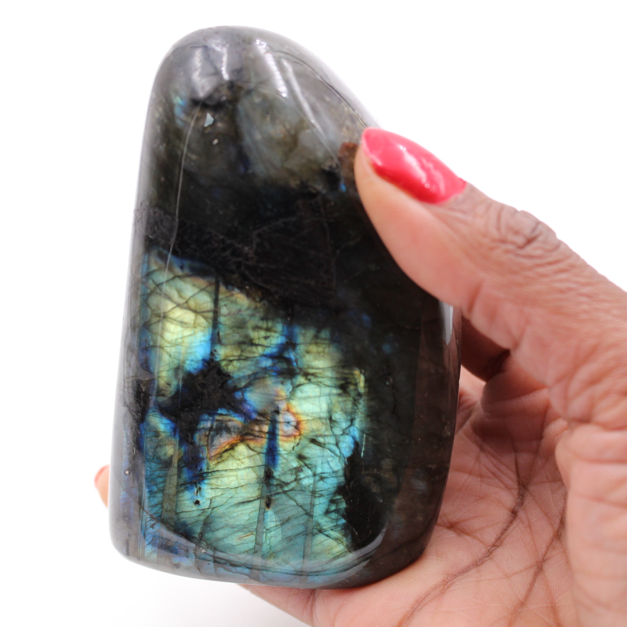 Labradorite polie pour décoration