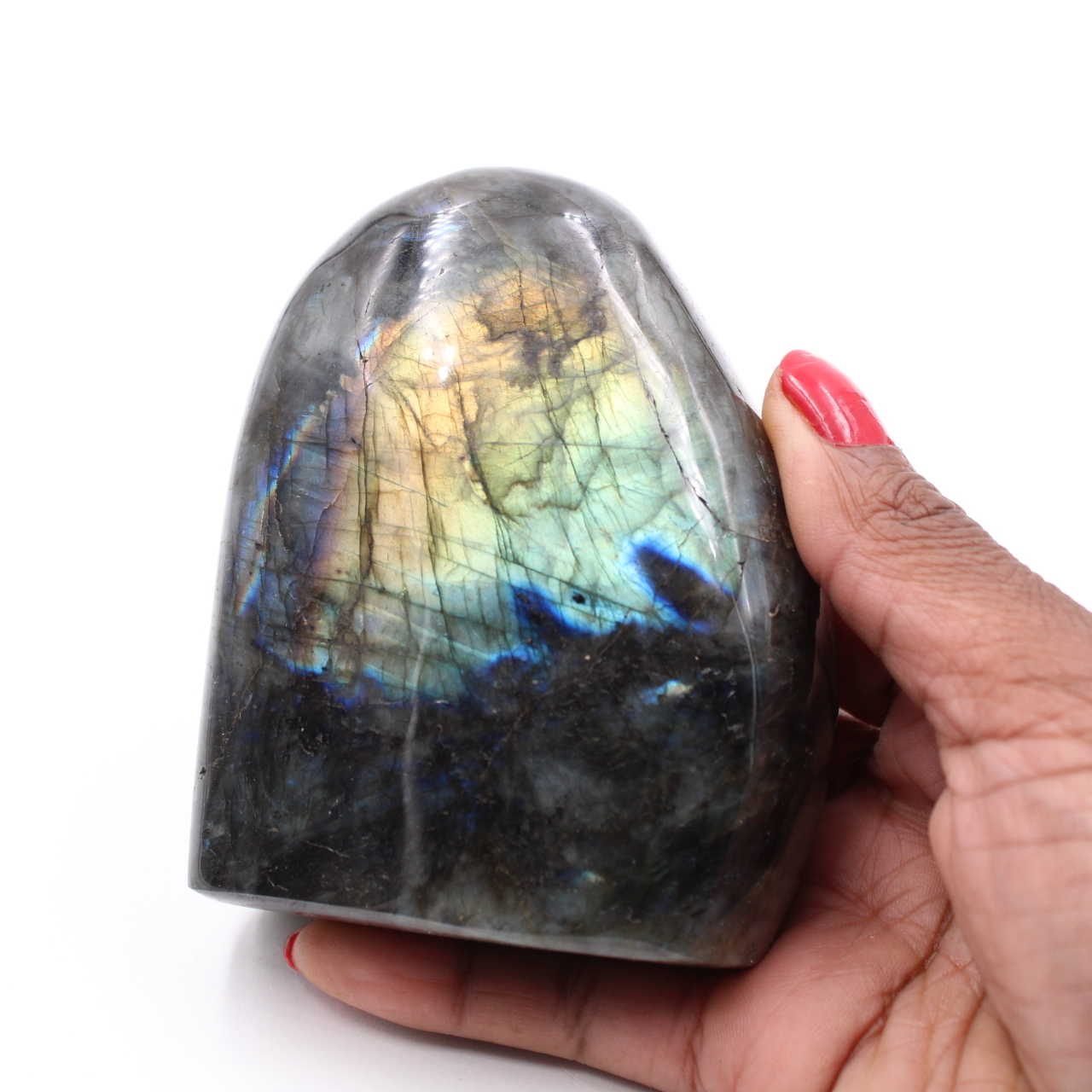 Bloc en Labradorite