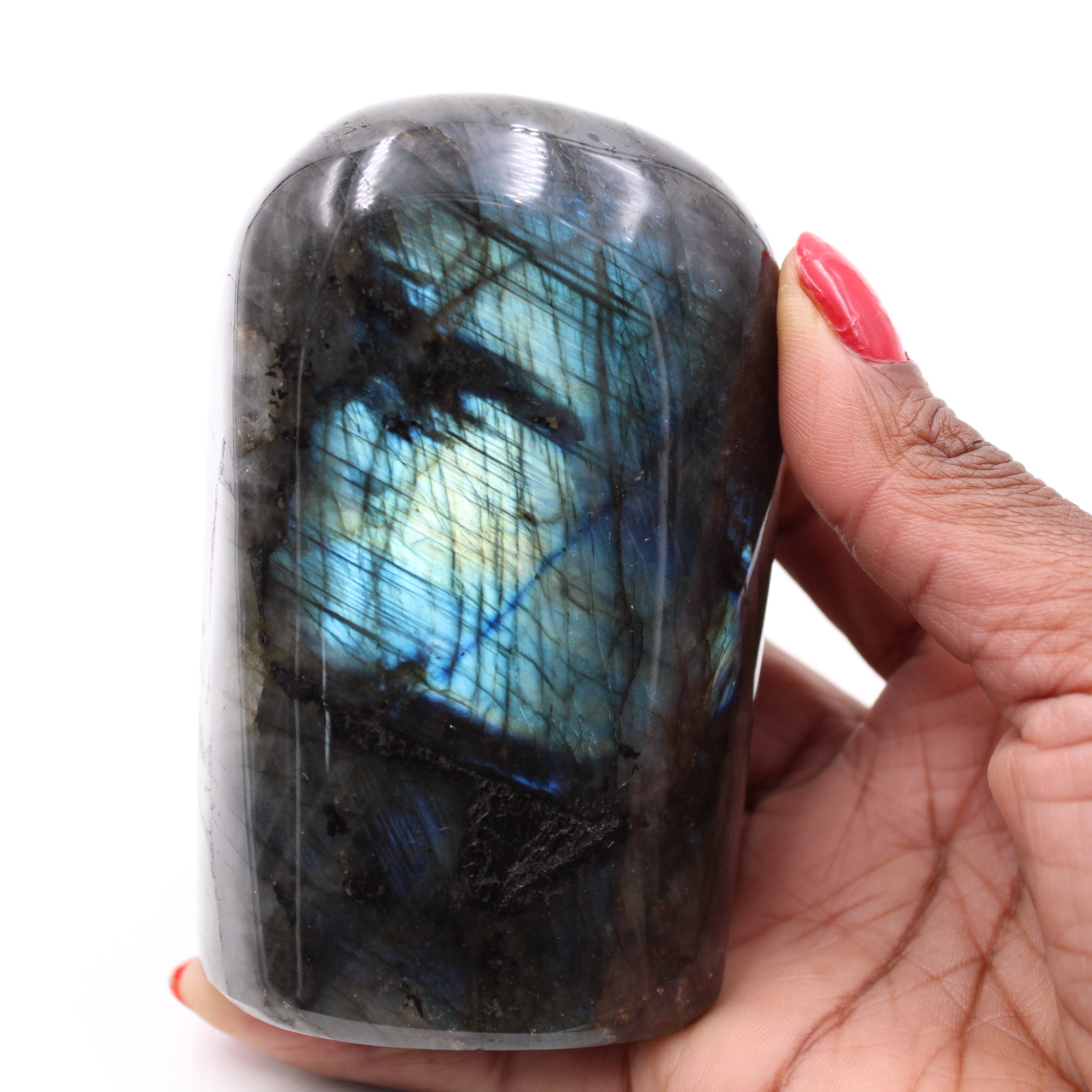 Labradorite pierre polie