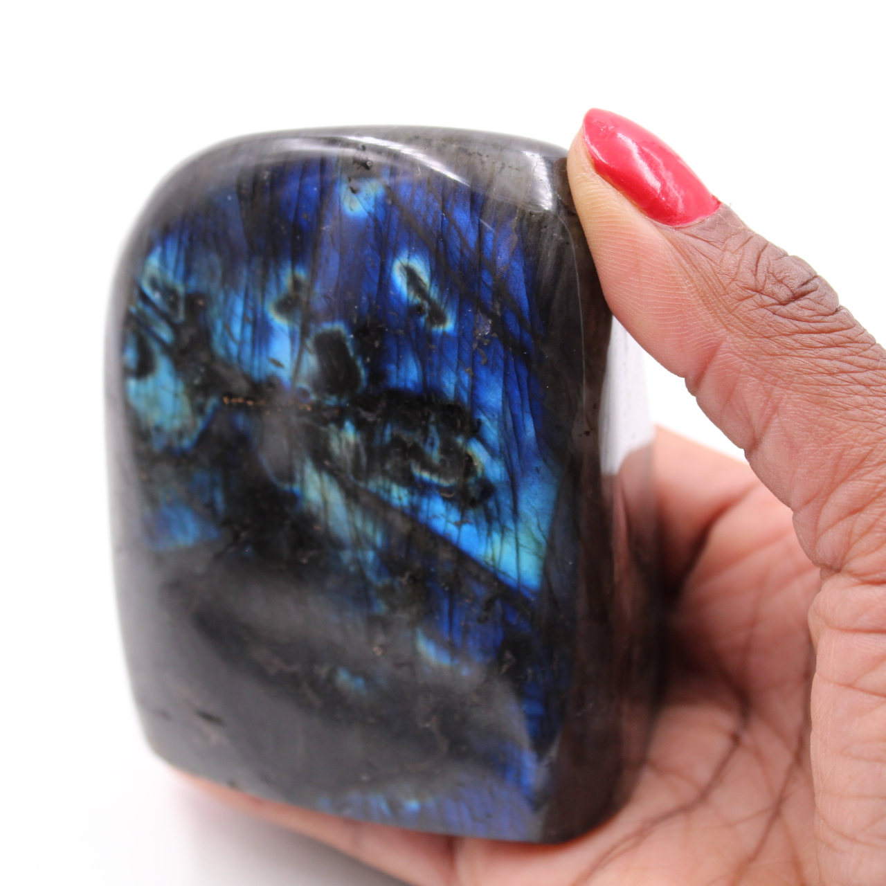 Labradorite pierre polie
