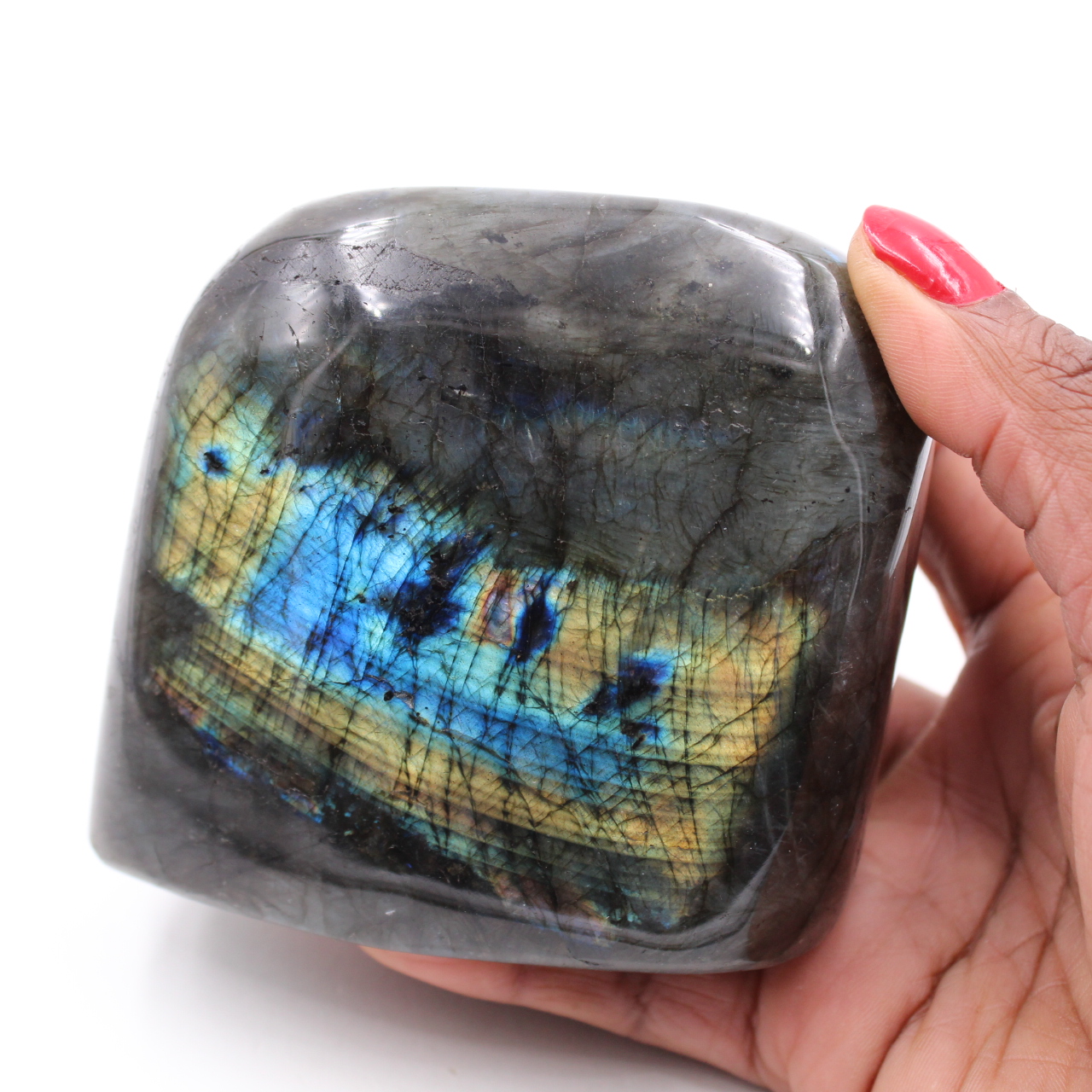 Forme polie de Labradorite
