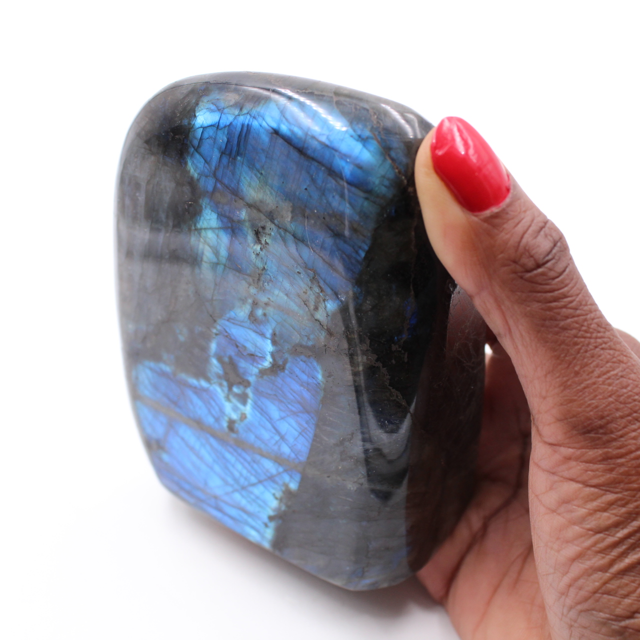 Bloc de pierre de labradorite