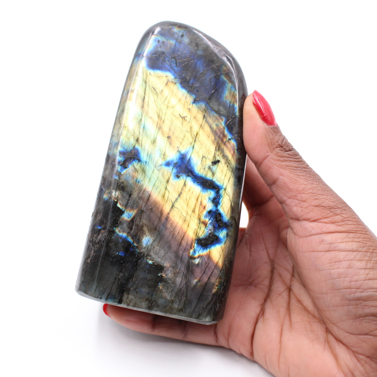 Labradorite pierre polie