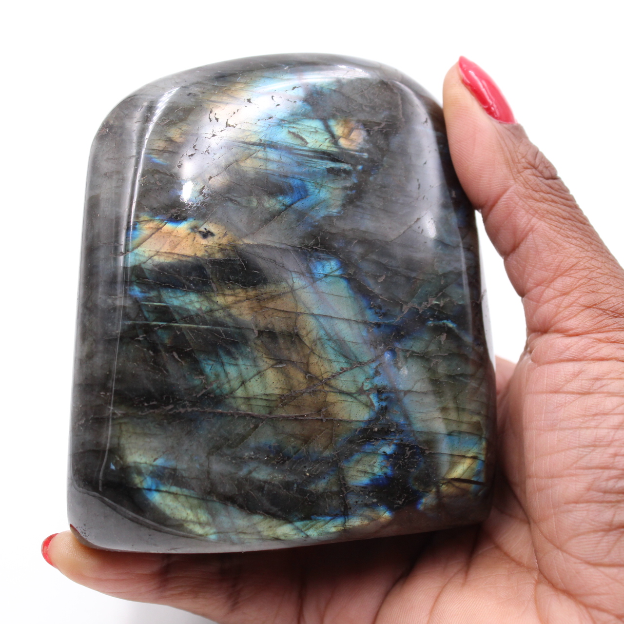 Bloc à poser en Labradorite