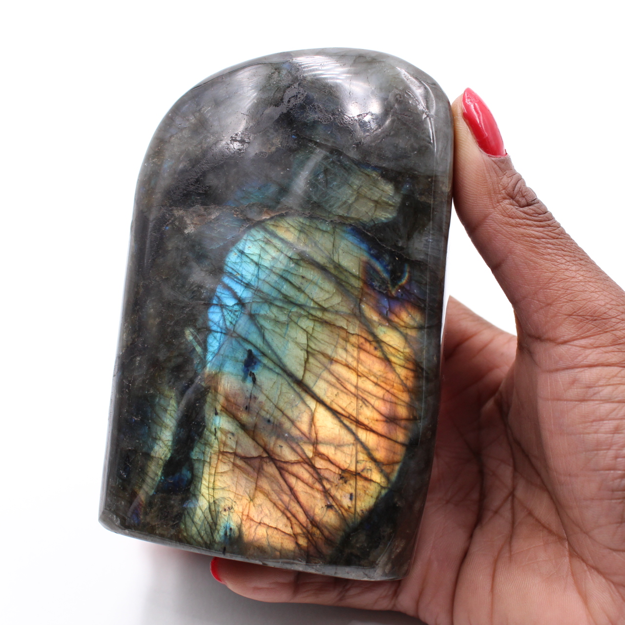 Labradorite polie pour décoration