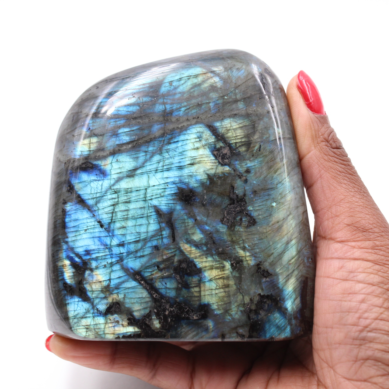 Bloc à poser en Labradorite