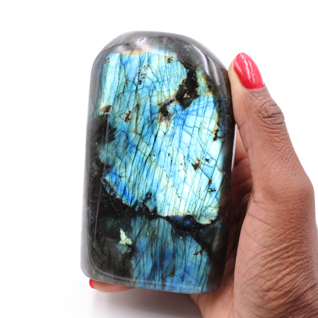 Labradorite polie pour décoration