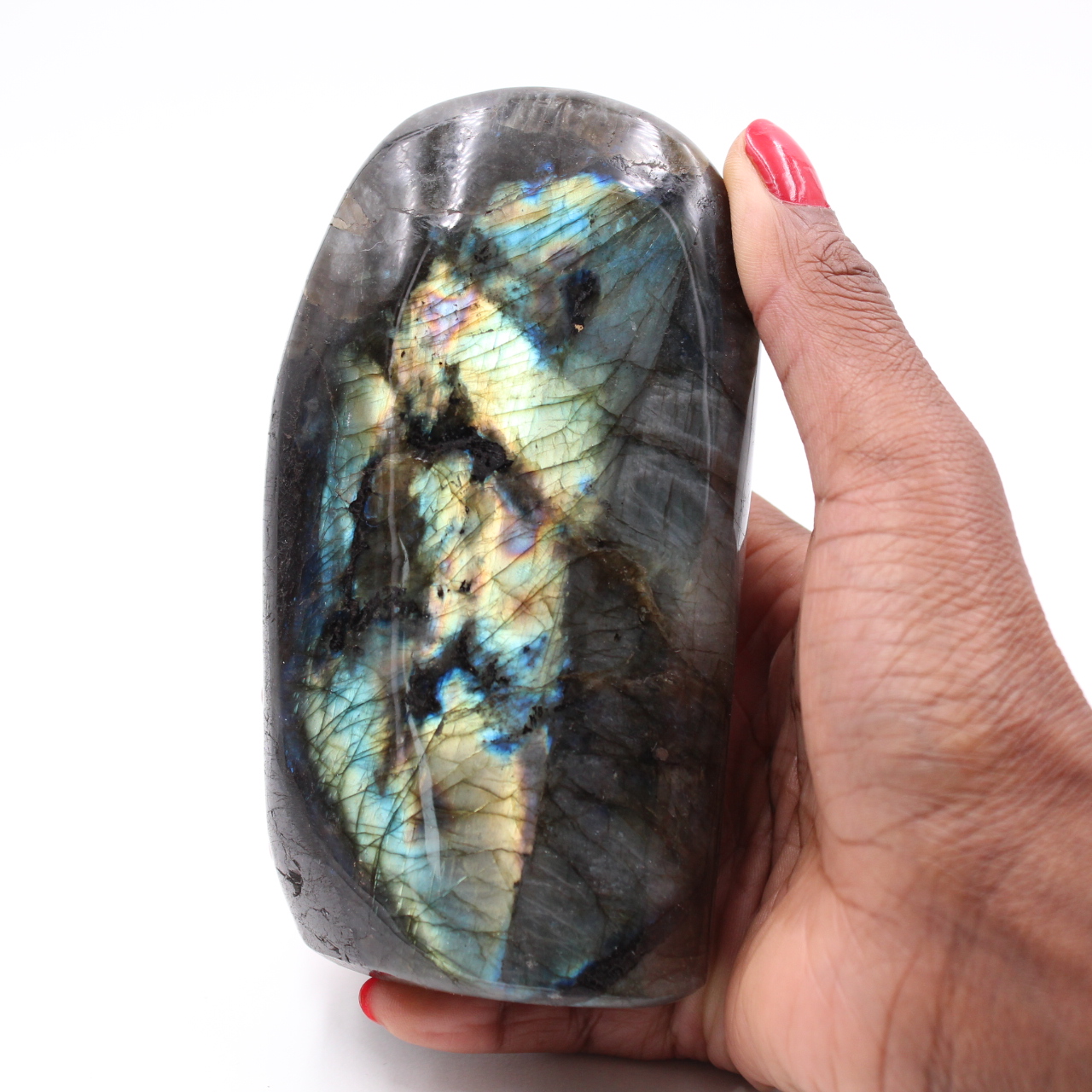 Labradorite polie pour décoration