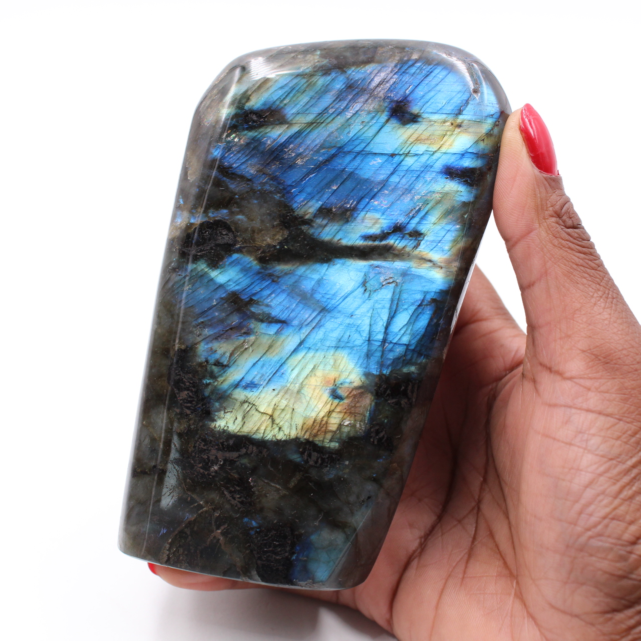 Bloc en Labradorite