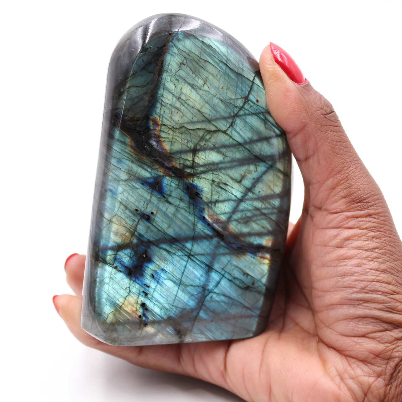 Labradorite pierre polie