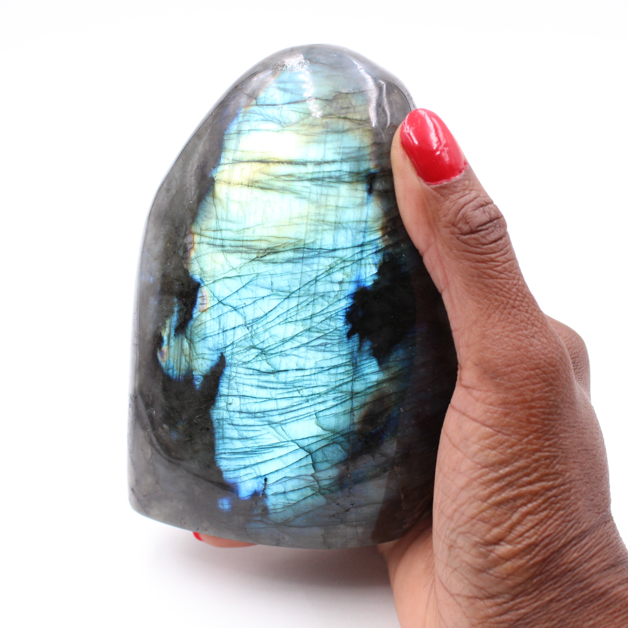 Labradorite pierre polie