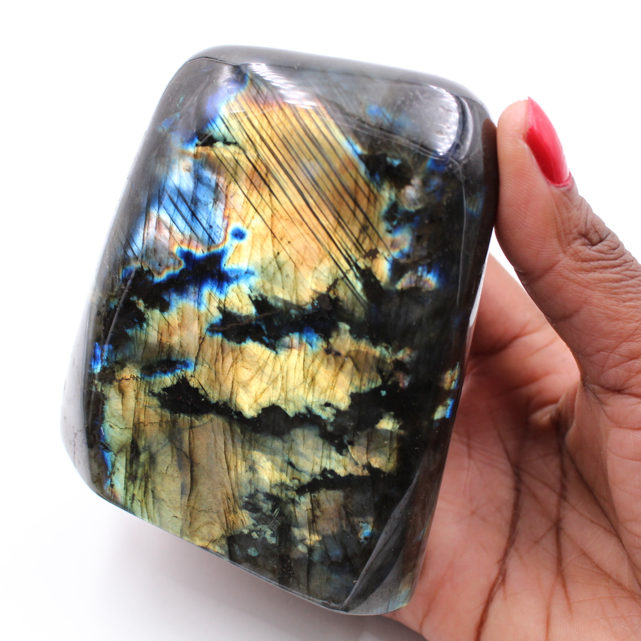 Bloc en Labradorite