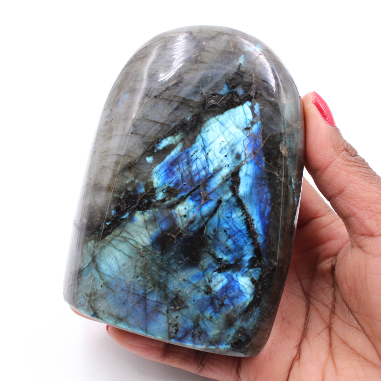Labradorite pierre polie