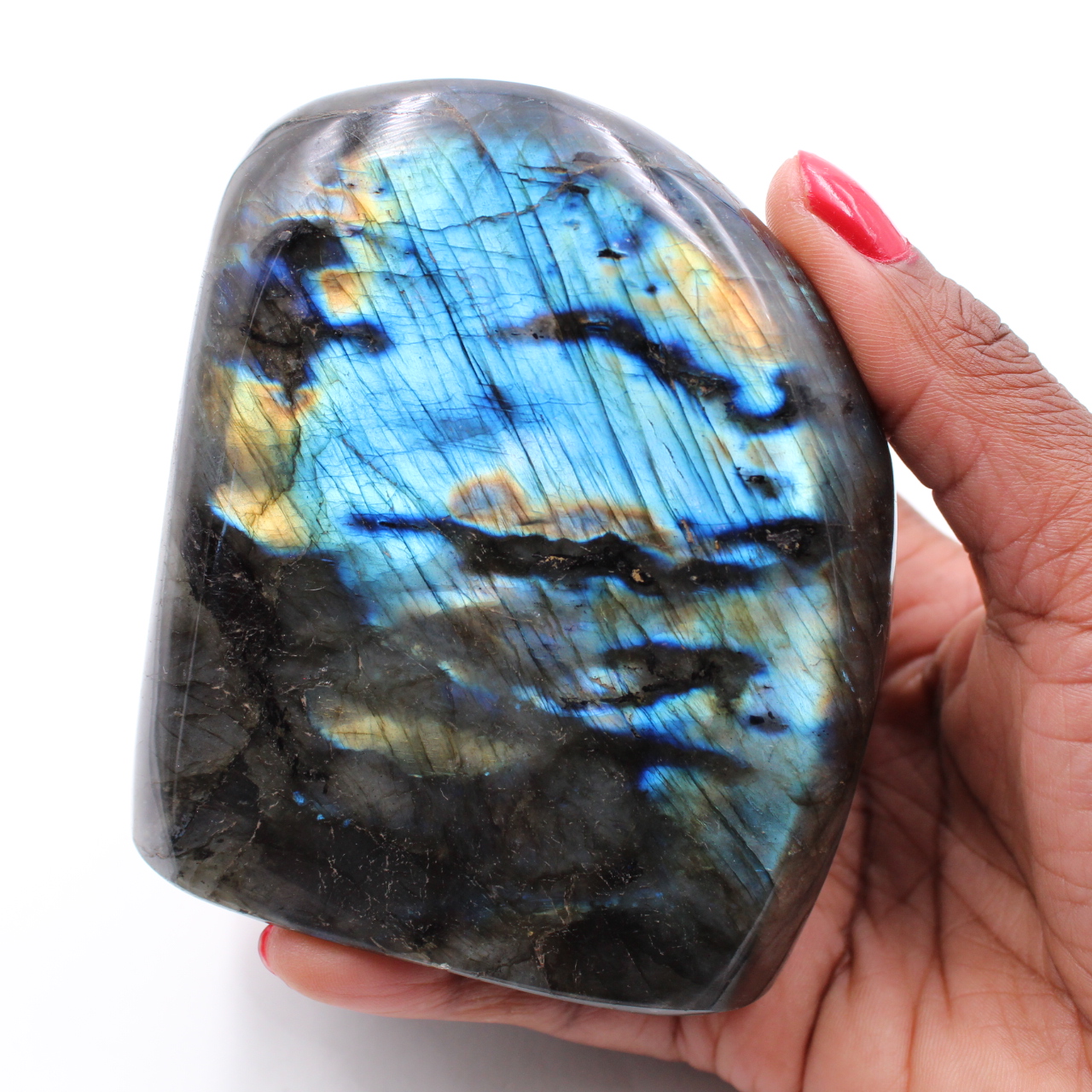 Bloc en Labradorite