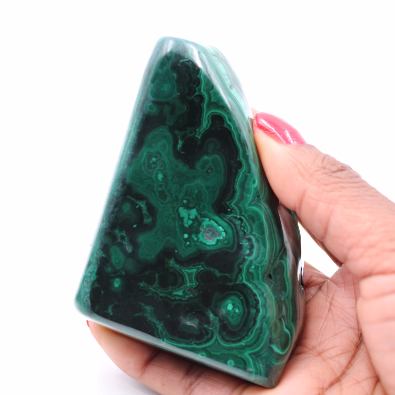 Pierre en malachite