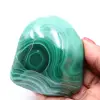 Pierre polie de malachite - 0