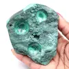 Bloc de malachite semi-poli - 0