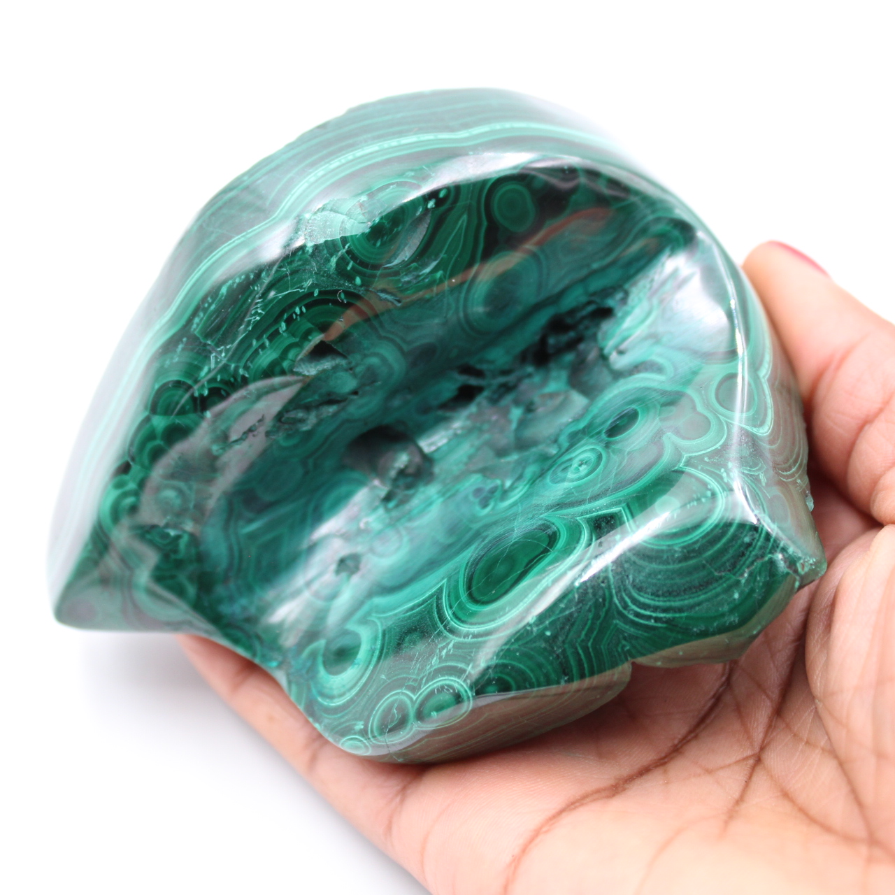 Pierre en malachite