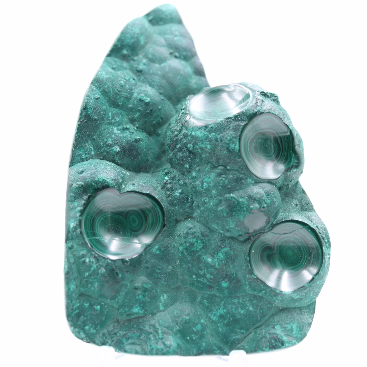 Malachite semi-polie
