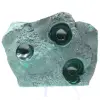 Bloc en malachite semi-poli - 0