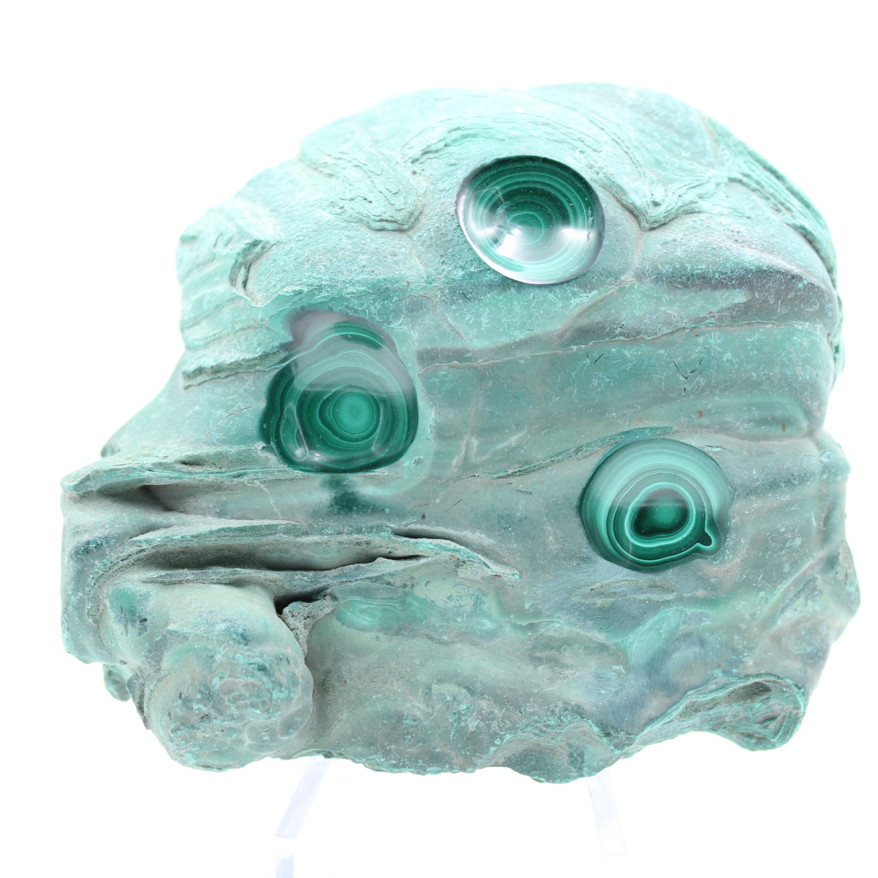 Forme libre en malachite