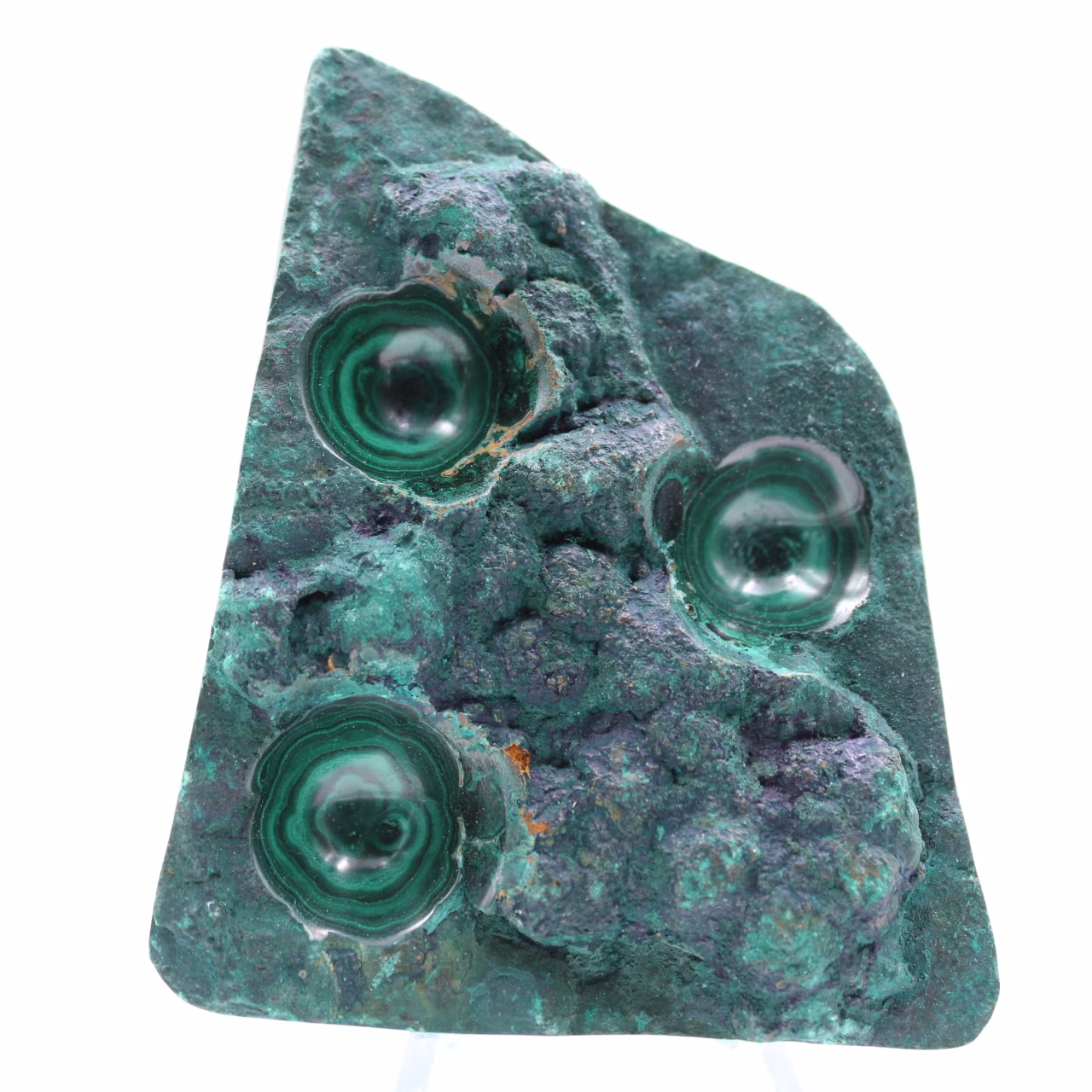 Bloc de malachite naturelle