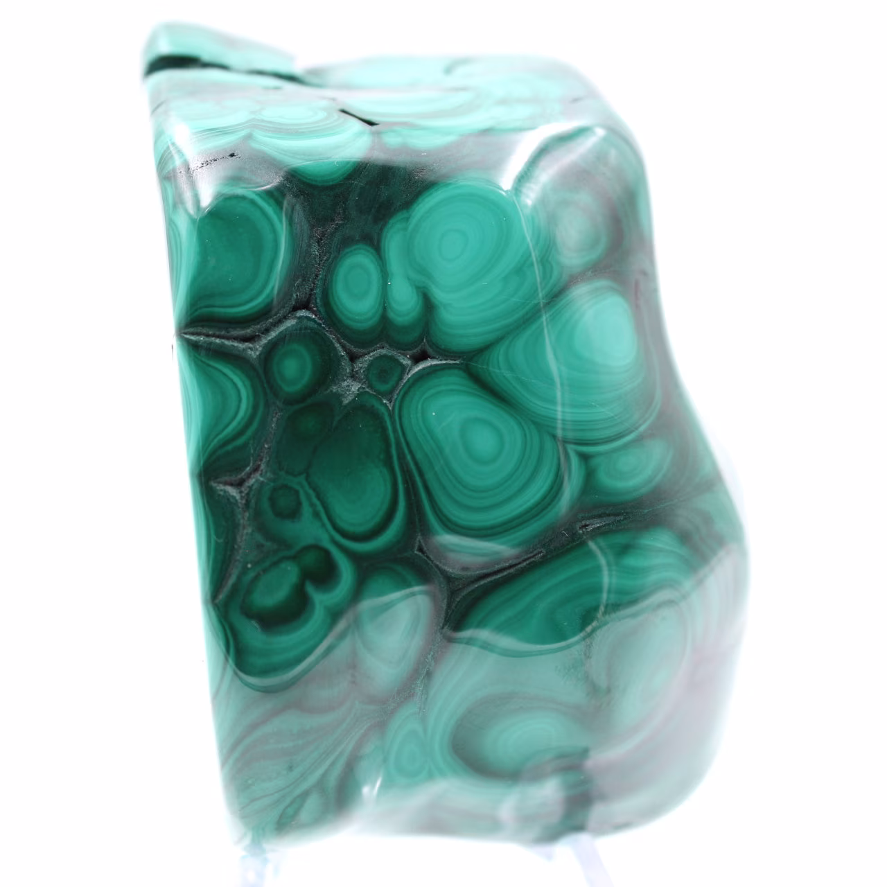 Forme libre en malachite