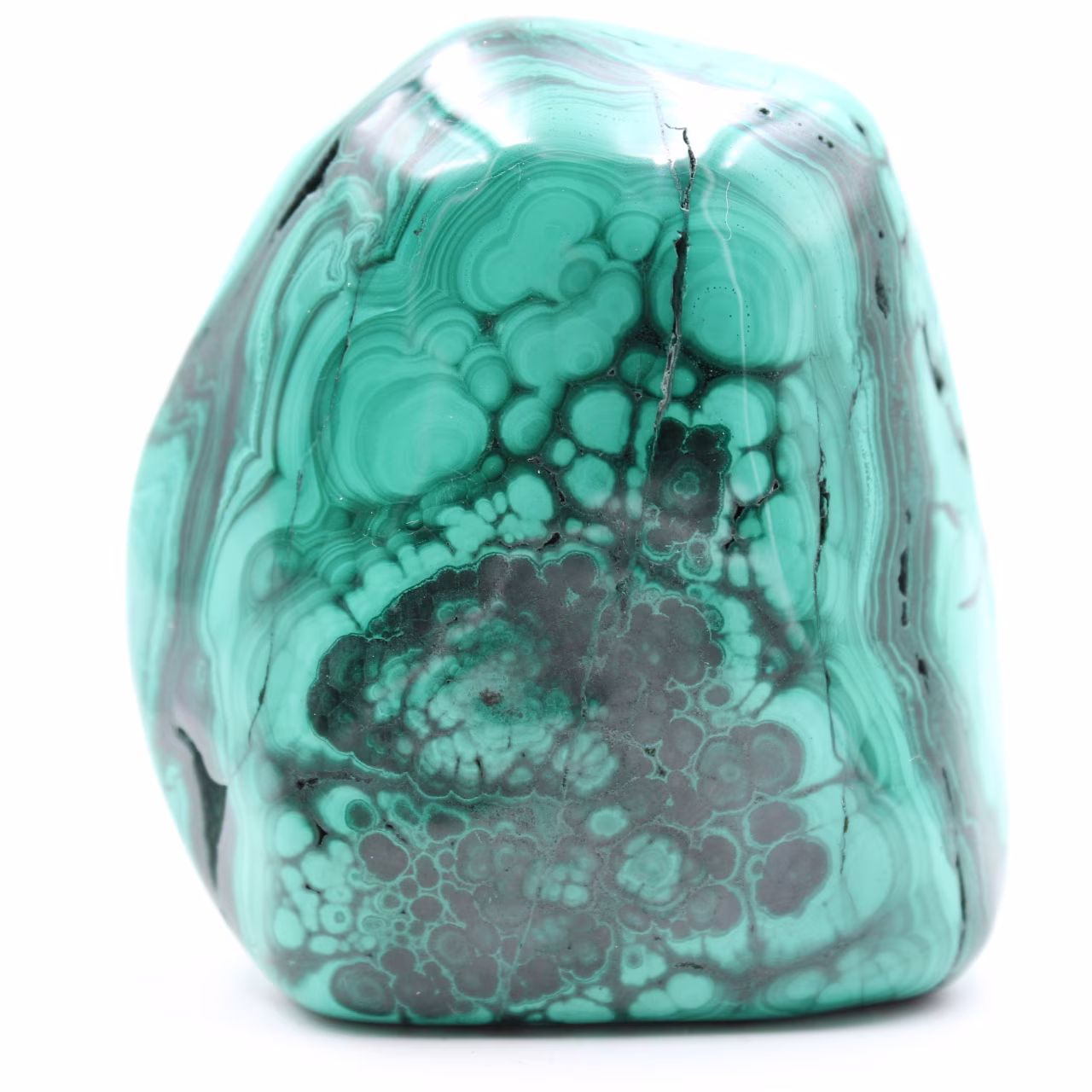 Forme libre en malachite