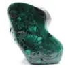Pierre polie de malachite - 0