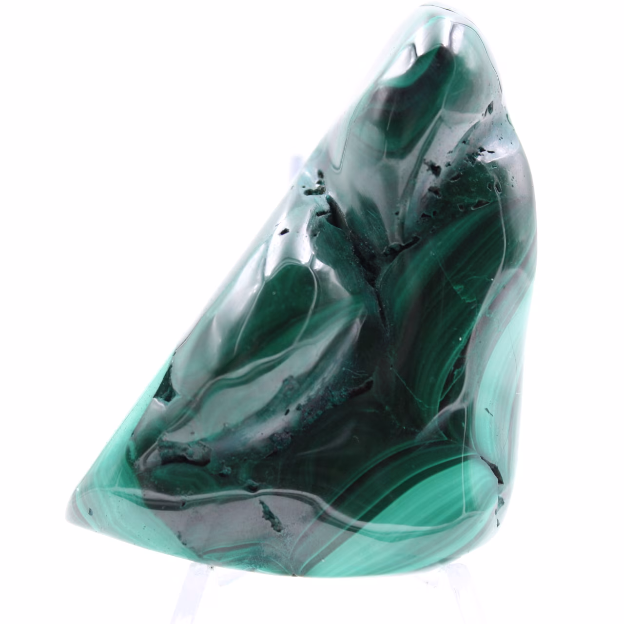 Forme libre en malachite