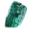 Pierre polie de malachite - 0