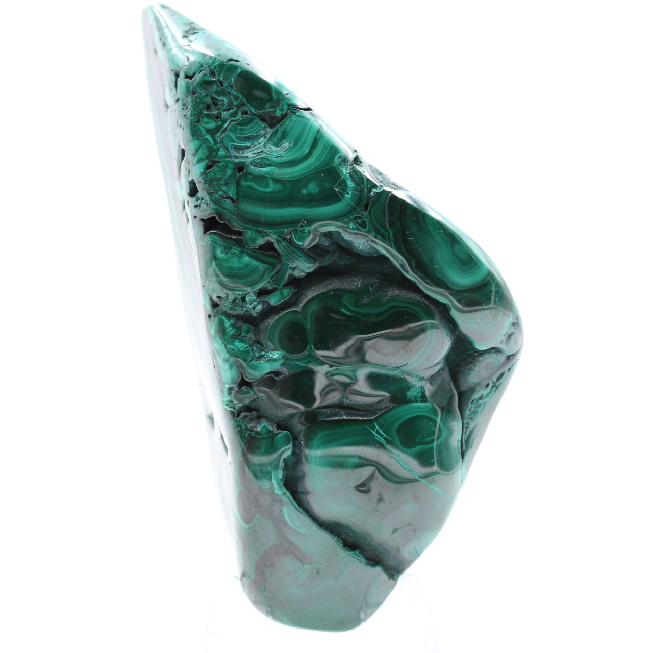 Forme libre en malachite