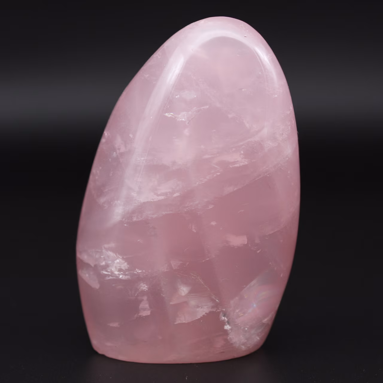 Forme libre en quartz rose