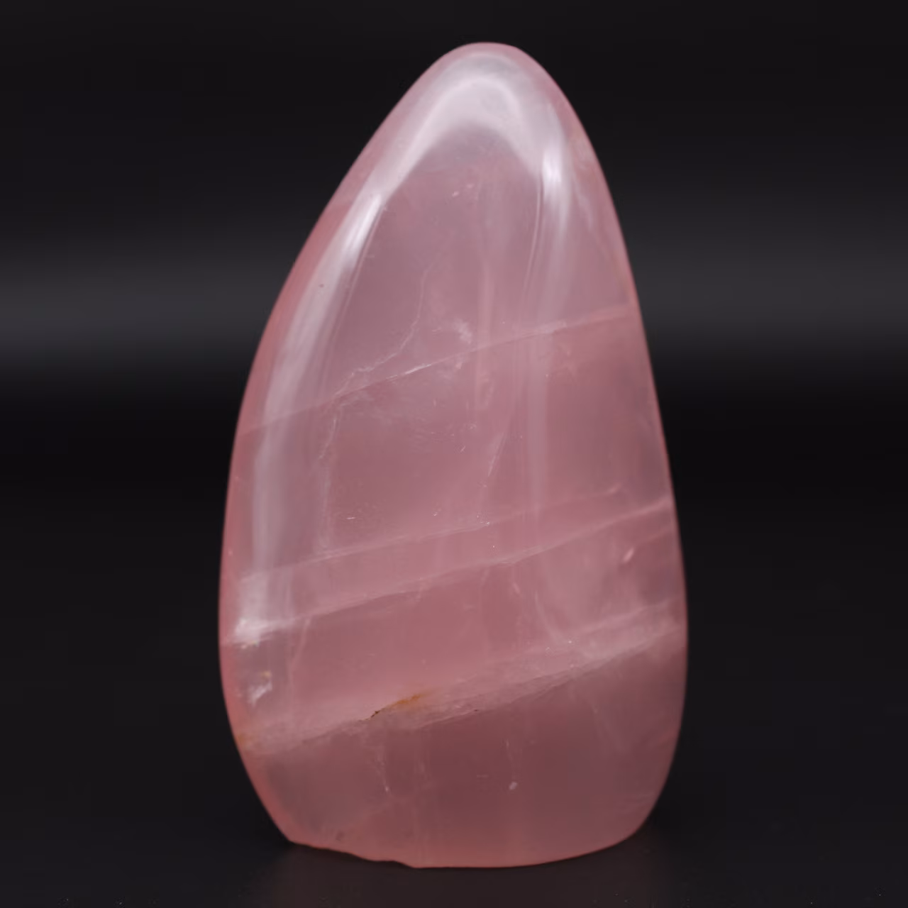Forme libre en quartz rose