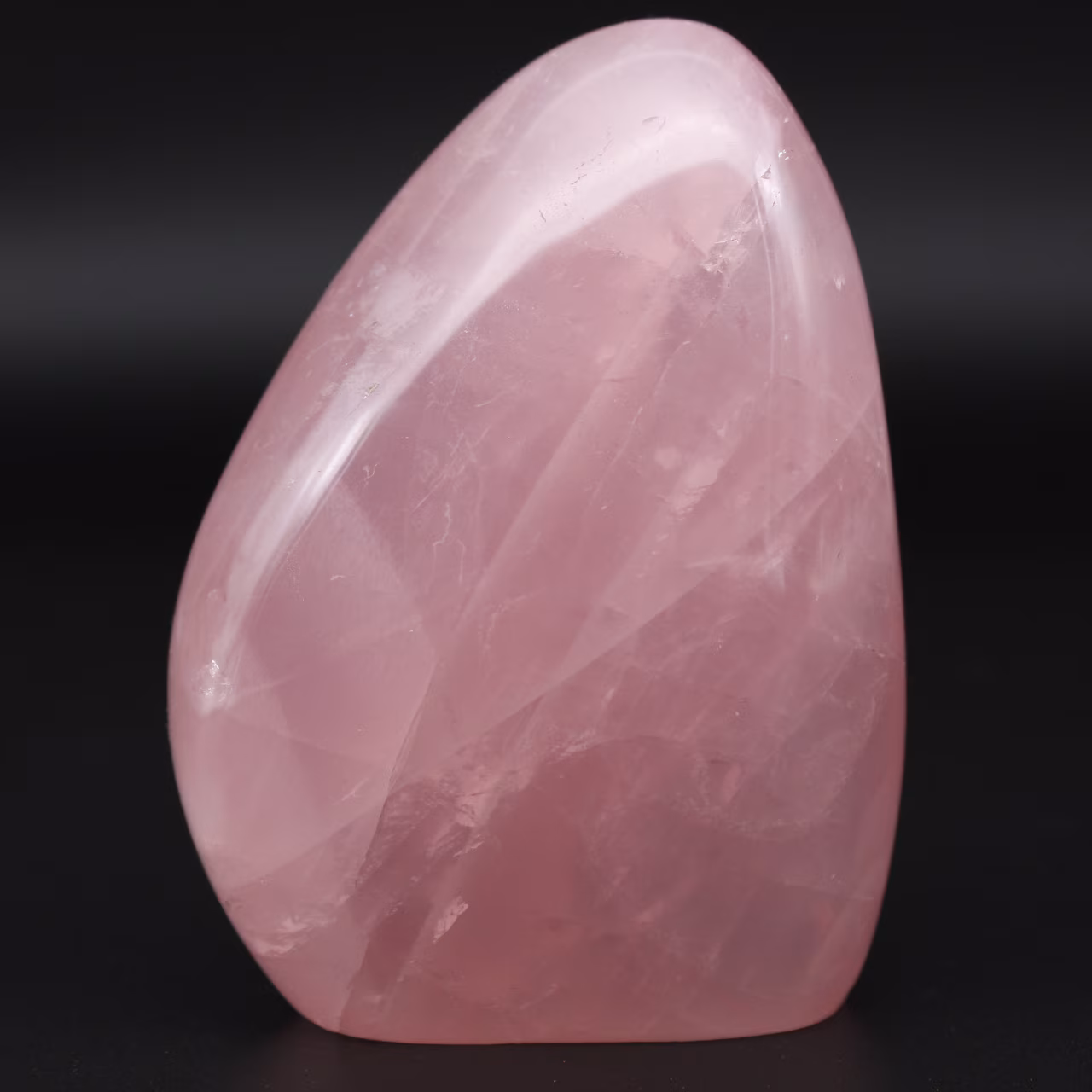 Forme libre en quartz rose