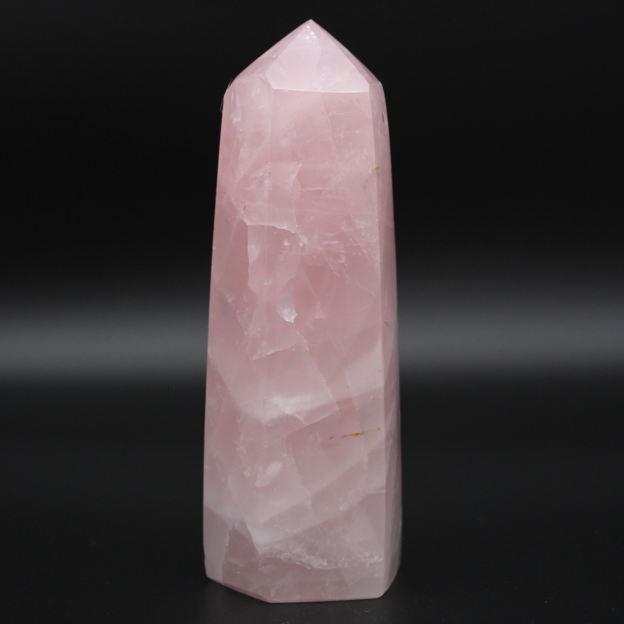 Prisme de quartz rose