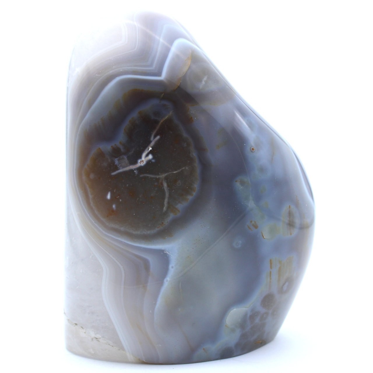 Bloc à poser en agate